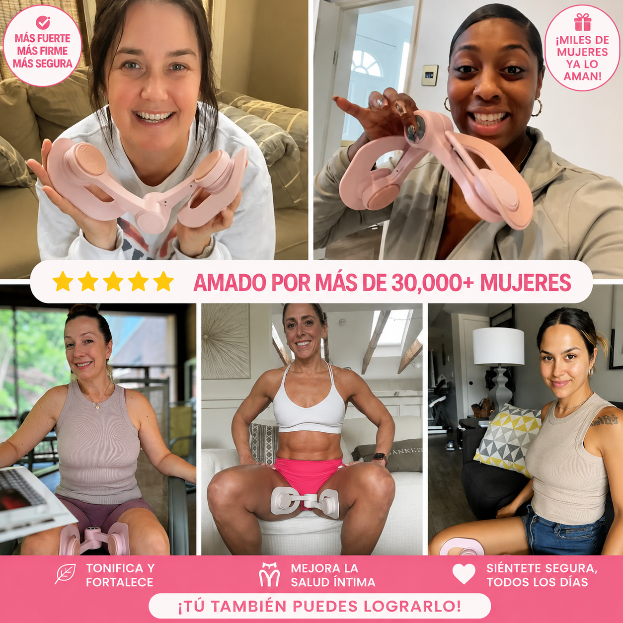 Entrenador de muslos y pelvis Lumine Fit™
