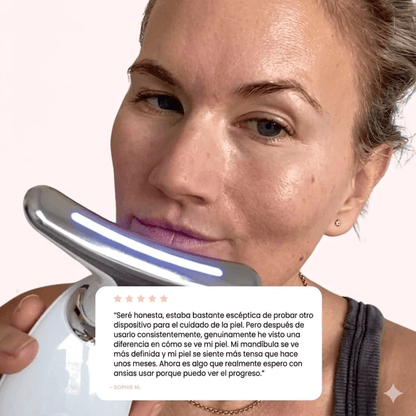 ✨Escultor facial LED 7 en 1 Lumine | Terapia Relajante de Luz led en Casa + Serum EXTRA De Regalo💧💆‍♀️