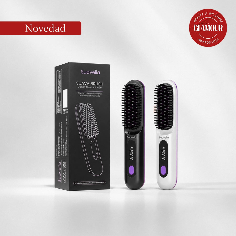 Suava Brush™ — Volumen desde la raíz en dos minutos Cuerpo, brillo y una sola mano.