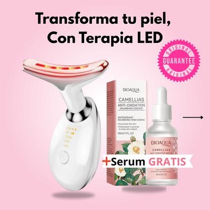 Escultor facial LED 3 en 1 LUMINE + Serum De Regalo