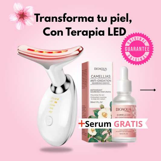 Escultor facial LED 3 en 1 LUMINE + Serum De Regalo